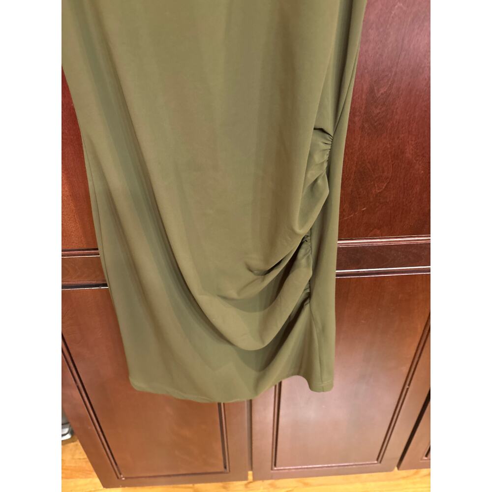 Haute Hippie Olive Green Sleeveless Dress SizeS - Picture 3 of 6